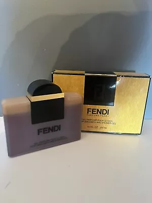 FENDI 8.4 Oz 250 Ml PERFUMED BODY Wash Gel  AS PICTURED RARE Vintage In Box • $200