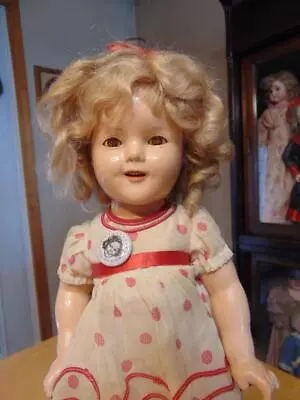 VTG. Composition  Ideal Shirley Temple Doll~17.5 ~Repair/Restore~Loose~TLC~ • $60.88