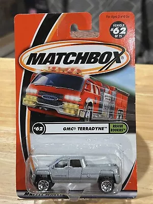 2001  Matchbox GMC Terradyne Rescue Rookies #62 • $2.15