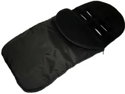 Universal Footmuff Black Fit Pushchair Compatible With Icandy Apple 2 Pear • £12.99