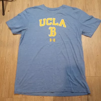 Under Armour UCLA Bruins T Shirt Men's XL Short Sleeve Used Blue • $13.99