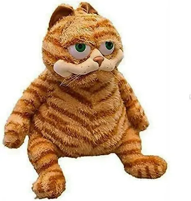 Fat Orange Cat 17.8  Cute Yellow Cat Plush Cute Fat Orange Cat Plush Doll • $17.99