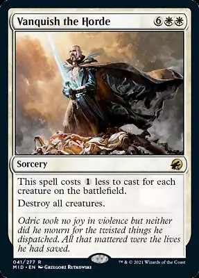 MTG - MID - Vanquish The Horde Near Mint #41 • $7.42