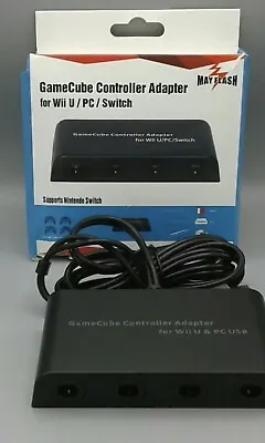 Gamecube Controller 4-Port Adapter For Nintendo Switch & PC - Mayflash (used) • $18