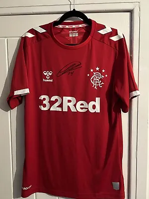 £99.99 • Buy Ryan Kent Signed Rangers Shirt 