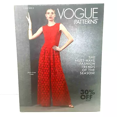 Vogue Sewing Pattern Counter Catalog Book Volume 2 2021 Fashion Student New • $29.95