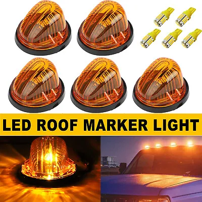 5X For 73-87 Chevy GMC C/K Series Roof Top Cab Lights Amber Marker W/ 194 LED • $23.98