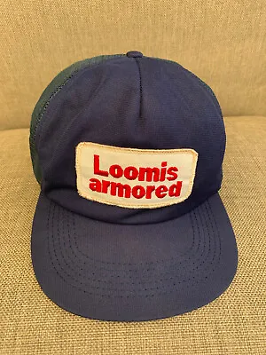 Vintage Loomis Armored Inc. Company Mesh Cap Rare • $14.99