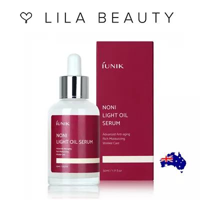 IUNIK Noni Light Oil Serum 50ml Face Skin Hydrating Improve Elasticity Nourish • $29.90