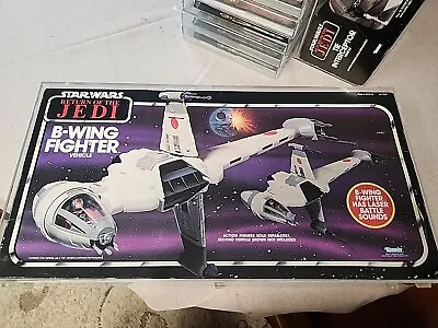 1984 Vintage SEALED STAR WARS Return Of The Jedi - B-Wing Fighter Vehicle KENNER • $850