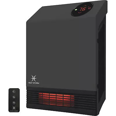 Heat Storm Quartz Infrared Wall Heater With Remote Control 3400 BTU • $87.99