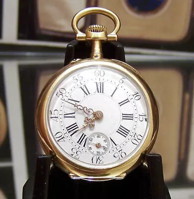 C 1909 Vacheron & Constantin Antique Vintage Solid 18k Lady's Pocket Watch • $2495