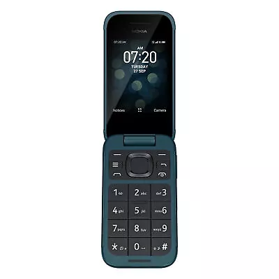 NOKIA 2780 Flip TA-1420 GSM / Verizon Unlocked Flip Phone - Blue - Very Good • $59.99