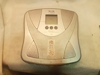 Tanita BF-664W Body Fat Monitor Calculator Weight Scale • £8.50