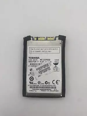 OEM Toshiba 1.8  HDD MK1233GSG 120GB 5400 RPM 8MB Micro USATA HDD • $14.95