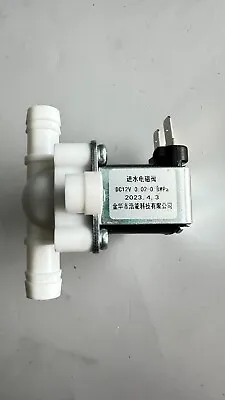 3/8  12VDC Hose Barb Electric Solenoid Valve Plastic Body Water 12-volt DC • $10