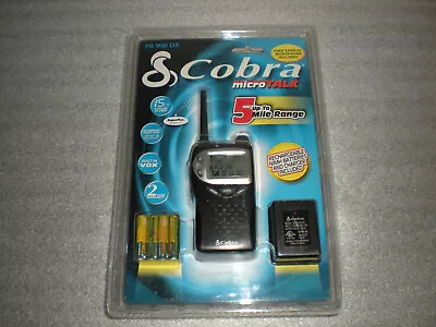 New Sealed Cobra MicroTALK PR 900 DX Two Way Radio Walkie Talkie 5 Mile Range • $24.89