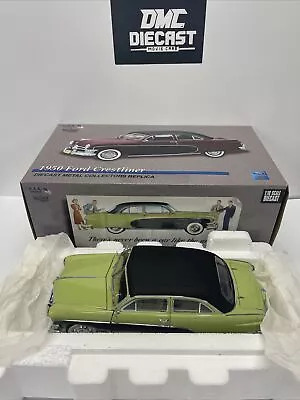 USA By: PRECISION 1:18  DIECAST  1950 FORD CRESTLINER SPORTSMAN GREEN W/BOX • $149