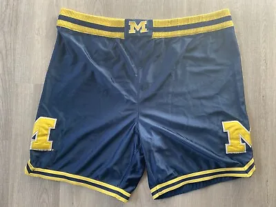 Vintage 90s Nike Michigan Wolverines Fab Five Basketball Shorts Size XL See Info • $99.99