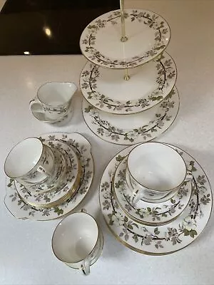 Minton China Rose 8 Piece Afternoon Tea Set. Only 6 Cups. • £14.99