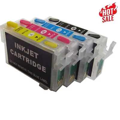 T0731N -T0734N Refillable Ink Cartridge For Epson 73N T10 T11 T20 T20E TX213 • $141.86