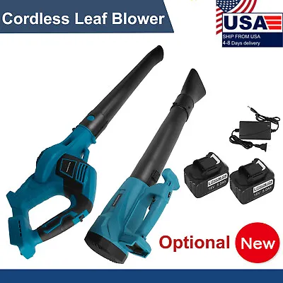 Cordless Leaf Blower 18V LXT For Makita With 2x 5.0Ah Battery & Charger Durable • $56.99