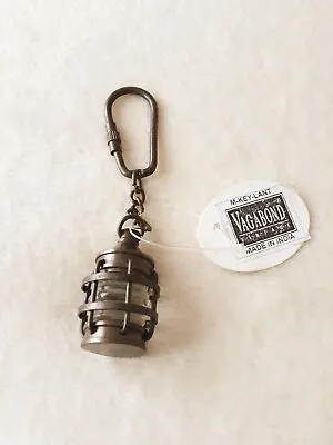 Miniature Bronze Nautical Or Railroad Lantern Key Chain Gift - NWT • $11.87