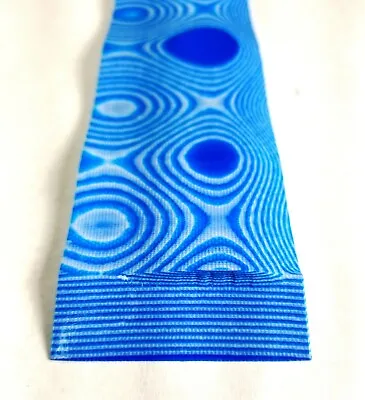 2 Pcs BLUE / WHITE LAYERED .375  G-10  KNIFE HANDLE MATERIAL SCALES G10  • $15.99