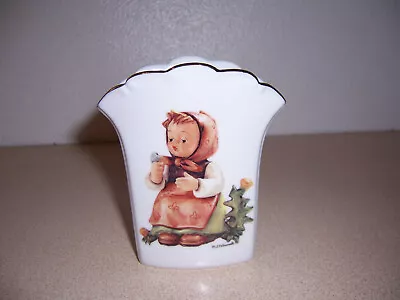 Vintage MJ Hummel  Make A Wish  Small Vase • $7.99