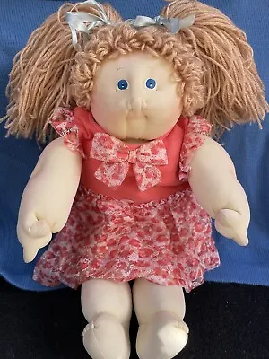 $500 • Buy RARE 1983 Signed Xavier Roberts Soft Sculpture Little People Cabbage Patch Doll