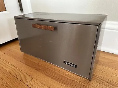 Vintage Lincoln Beautyware Stainless Steel Bread Box • $25