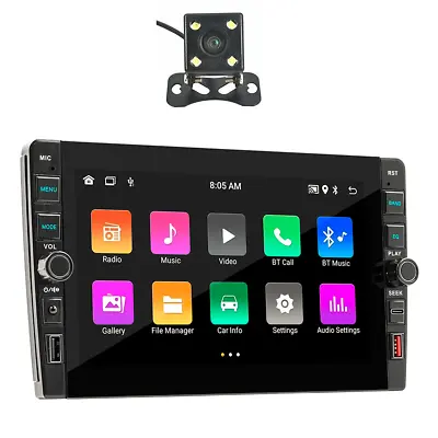 Wireless For Apple Carplay Android Auto Car Radio GPS WIFI Stereo W/Rear Camera • $120.50
