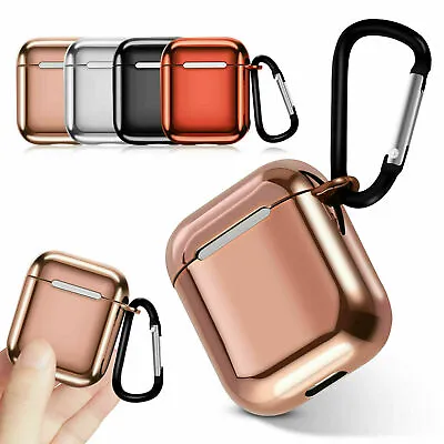 $6.37 • Buy Silicone Case Cover Holder For Apple Airpods 1/2 Pro Earpods Accessories Hook