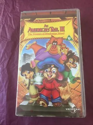 An American Tail 3 Treasure Of Manhattan Island VHS Video . Combine Postage • $4.32