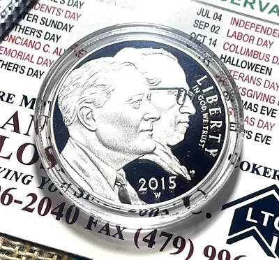 2015-W March Of Dimes Commemorative Proof   Dollar    Lot 206 • $29.99