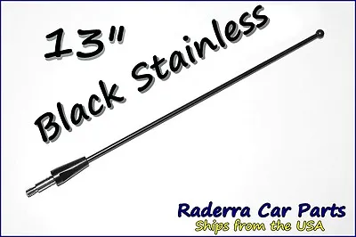 13  Black Stainless AM FM Antenna Mast FITS: 1999-2008 Dodge Ram Truck 1500 • $14.99