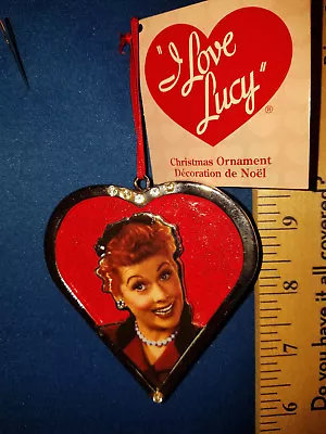 I Love Lucy Ornament Lucy In Metal Heart 2111 207 • $13.20