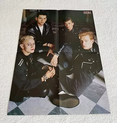 Depeche Mode Poster 1986 David Gahan Martin Gore Andy Fletcher Alan Wilder 1980s • $39