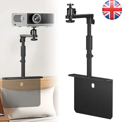 360° Free Rotatable Projector Stand Bedside Sofa Desk Wall Projector Holder UK • £21.02