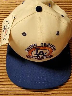 LA Dodgers Spring Training Cap Hat Vintage Snapback Dodgers White NWT NEW ERA • $199.99