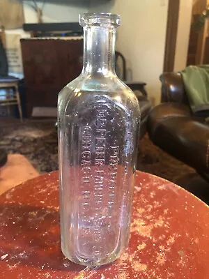 Vintage Dr Peter Fahrney & Sons Co. - Old Time Preparation - ChicagoIL. Bottle • $13.49