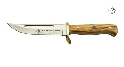 $169.95 • Buy PUMA SGB Trail Guide, Olive Wood Knife 6116382V German Steel
