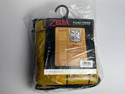 NEW Sealed - Nintendo Plush Throw Blanket - NES Zelda Game Boy GBC (4 Styles) • $19.99