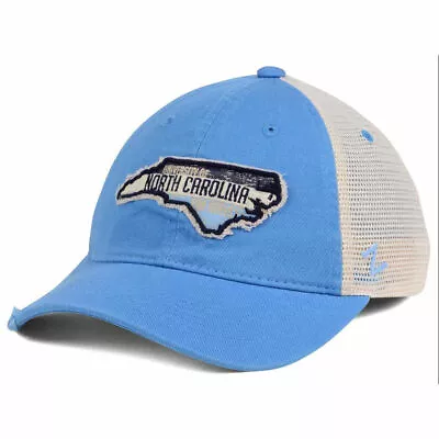 North Carolina Tar Heels NCAA Roadtrip State Patch Mesh Snapback Hat Cap UNC NC • $16.98