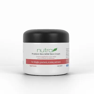 $41.49 • Buy Nutra Health Problem Skin MSM Cream 2 Oz Jar