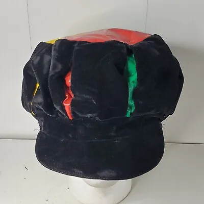 Jamaica Reggae Rasta Hip Pop Marley Slouch Hats Red Green Yellow Mushroom Cap • $14.99