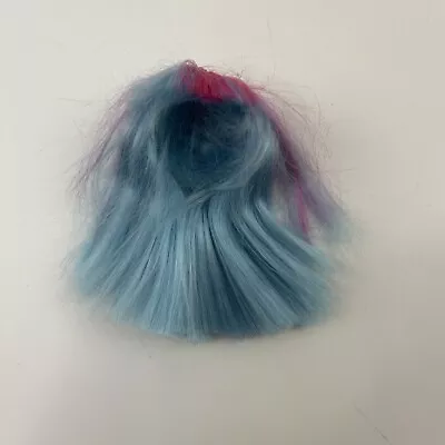 Create-A-Monster High CAM Ice Girl Pink & Blue Long Hair Wig With Bangs • $9.99