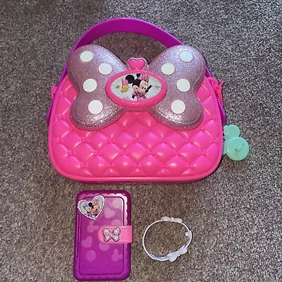 Minnie Mouse Minnie's Travel Bag Set Handbag Passport • £10