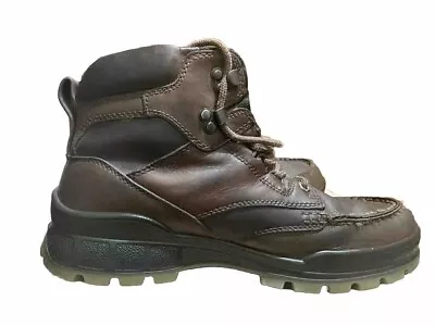 Men's Ecco Track Boots Size 43(US 9-9.5)  GORE-TEX Brown Leather • $48