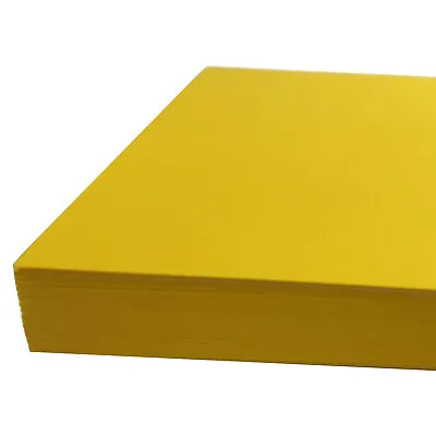 A4 Yellow Card 100 Sheets Bright Yellow Card 160gsm Craft Card A4 Printer Card • £7.99